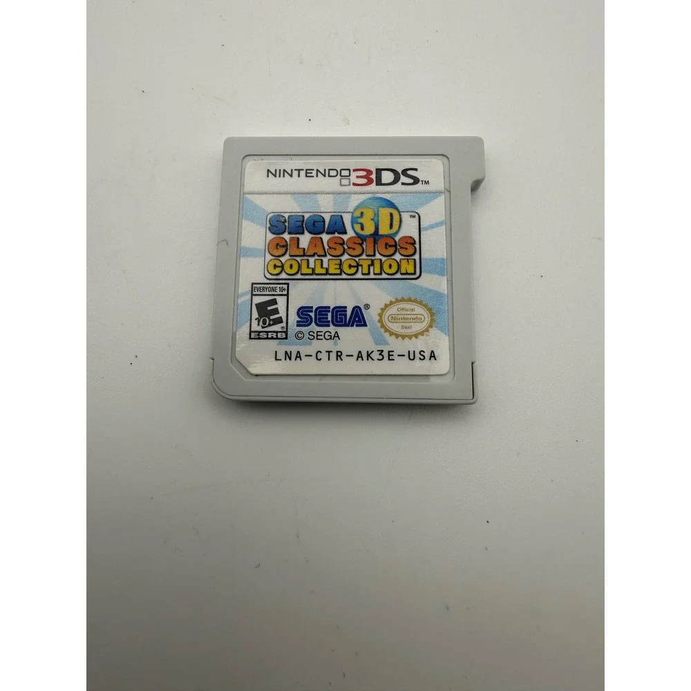 Sega 3D Classics Collection Nintendo 3DS Video Game Cartridge LNA-CTR-AK3E-USA